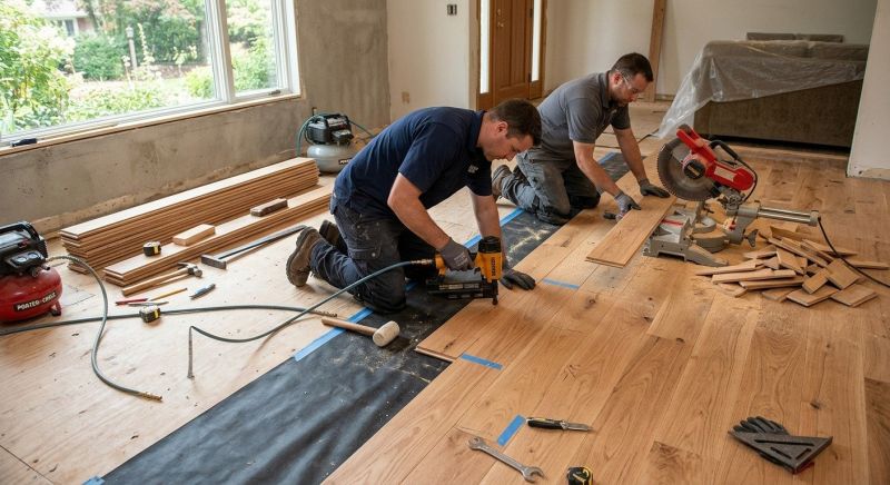 Wood Flooring Installation in Millersville, MD