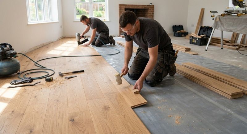Hardwood Floor Installation in Annapolis, MD