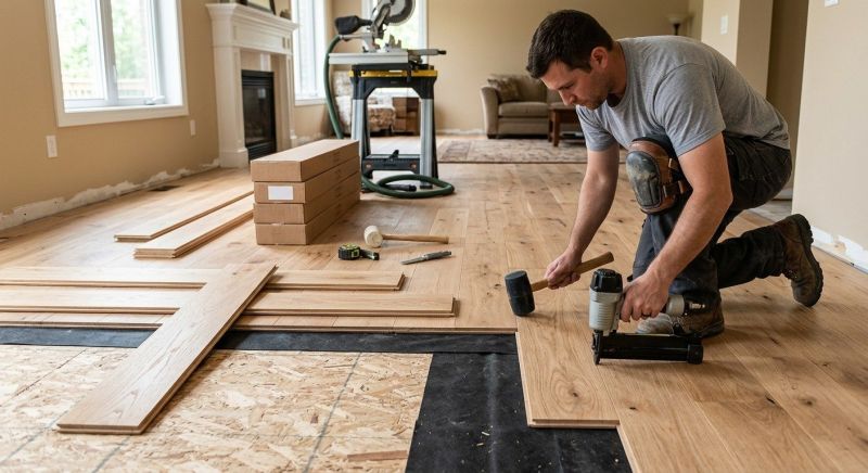 Hardwood Floor Installation in Davidsonville, MD