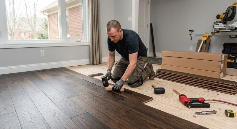 Hardwood Floor Installation in Grasonville, MD