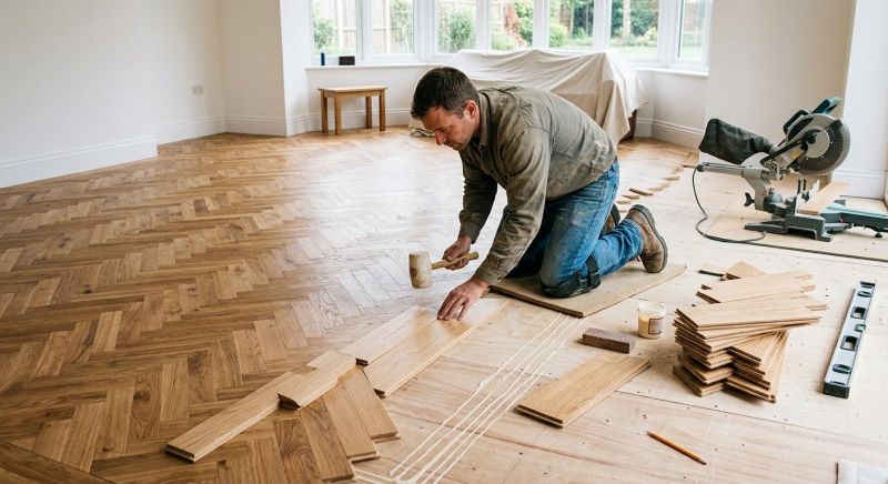 Hardwood Floor Installation in Millersville, MD