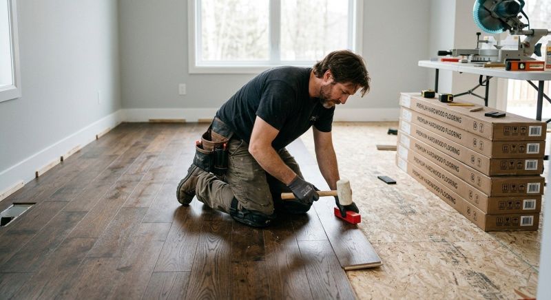 Hardwood Floor Installation in Ridgely, MD