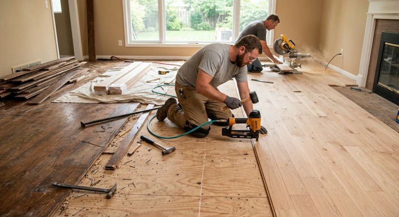 Hardwood Replacement in Bowie, MD