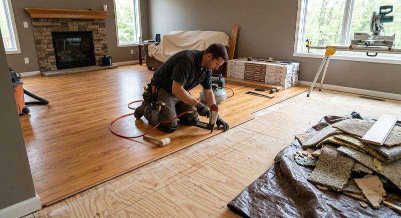 Hardwood Replacement in Chesapeake Beach, MD