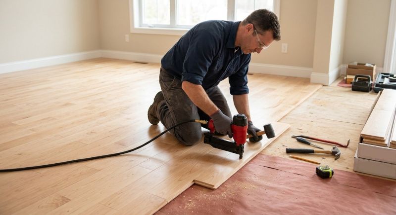 Maple Flooring Installation in Fort George G Meade, MD