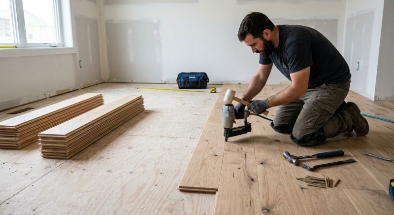 Oak Floor Installation in Fort George G Meade, MD