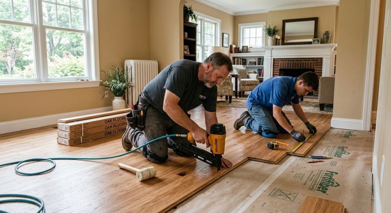 Oak Floor Installation in Queen Annes County, MD