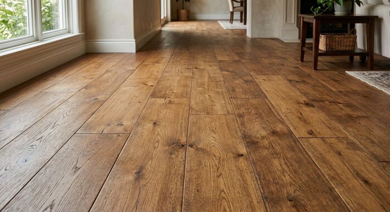 Wide Plank Floor Installation in Stevensville, MD