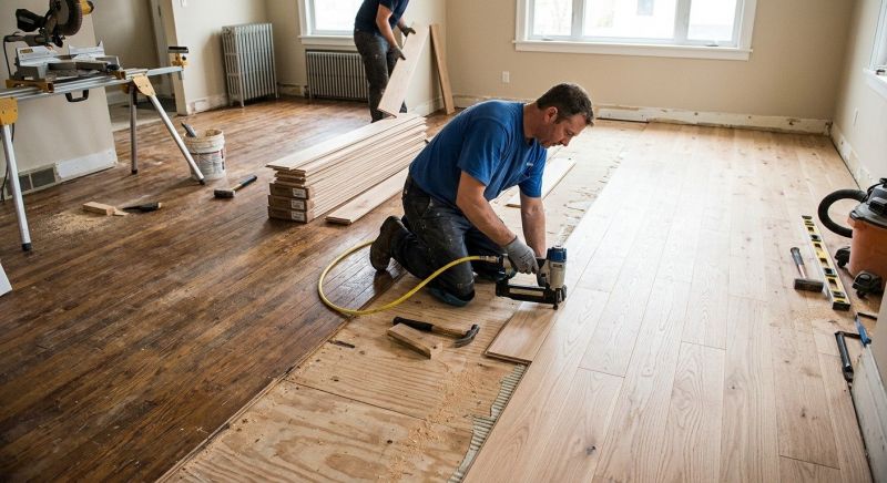 Wood Floor Replacement in Centreville, MD