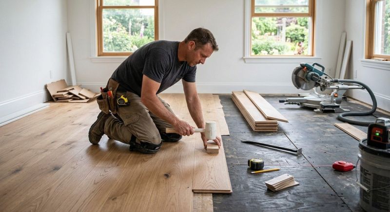 Wood Flooring Installation in Crownsville, MD